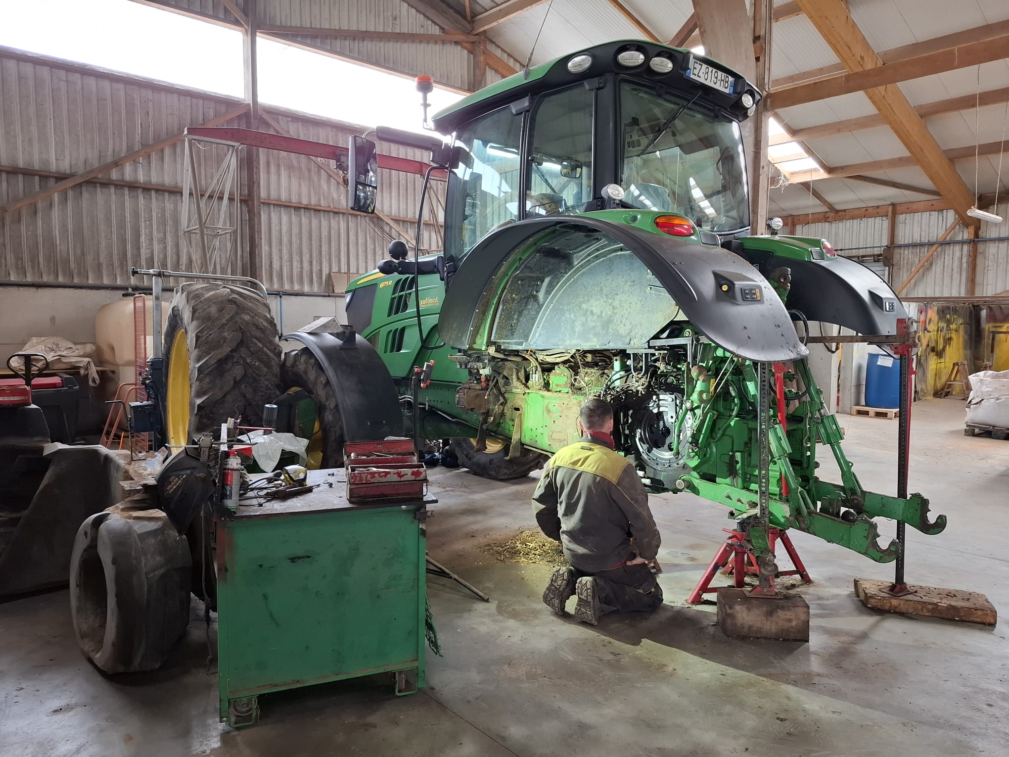 Technicien de maintenance des matériels agricoles